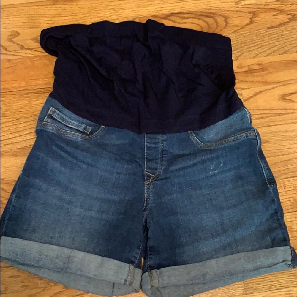 Mavi-Jake Maternity Cuffed Shorts